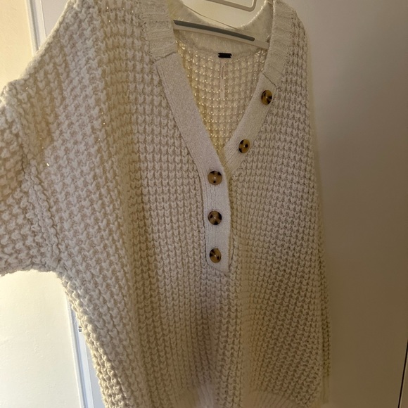Free People Whistle Thermal Henley NWOT - Picture 2 of 4